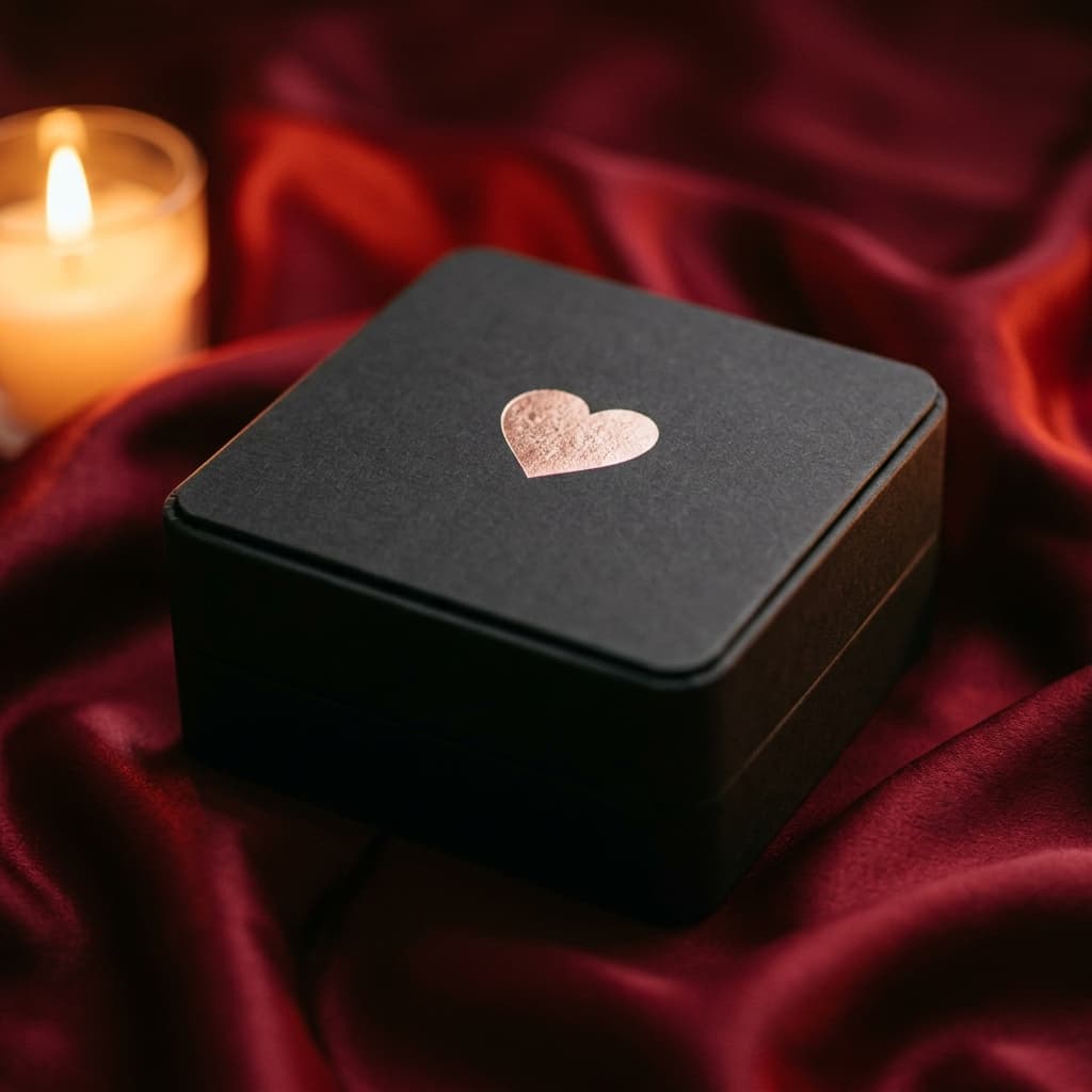 Discreet luxury packaging box